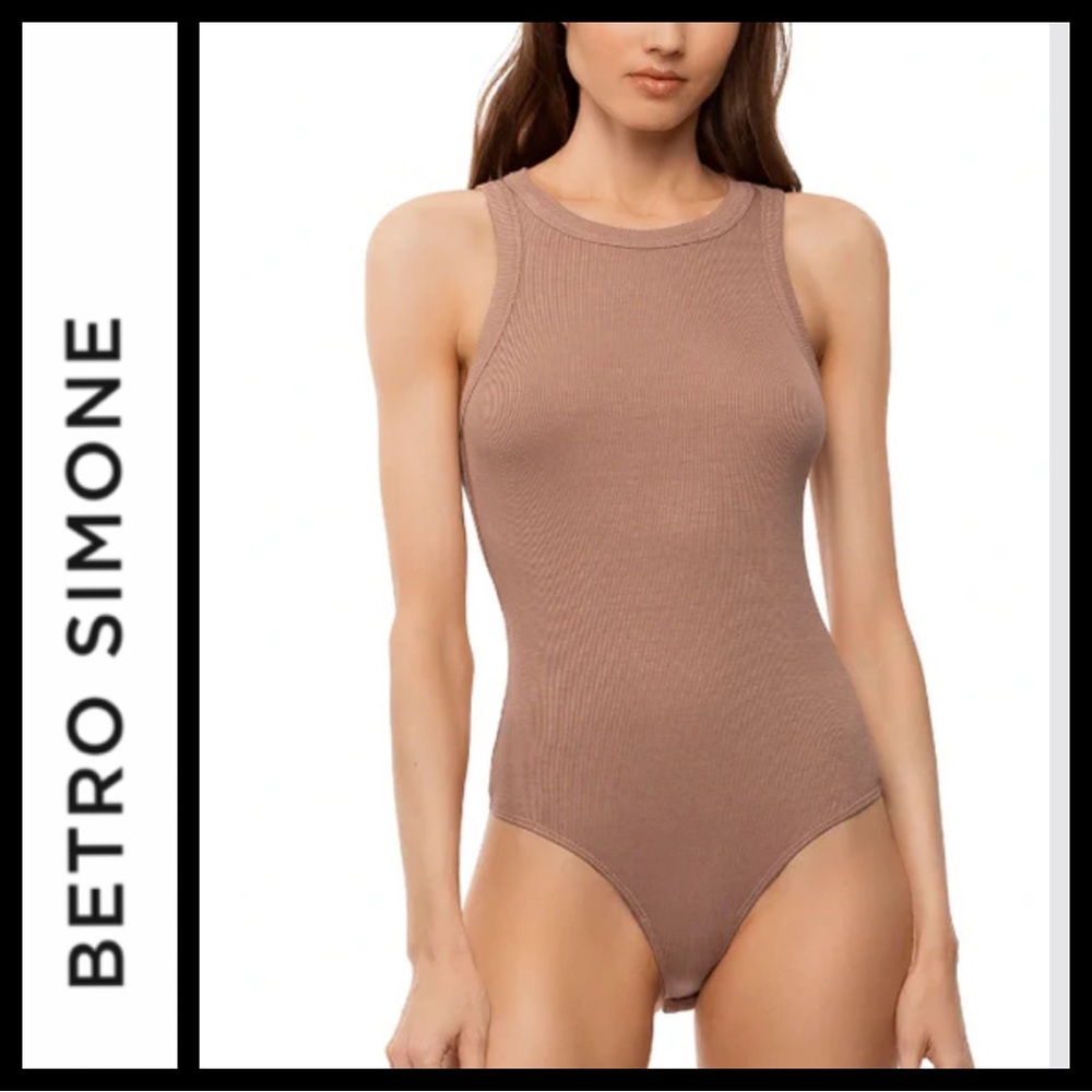 NWT Betro Simone Madison Ribbed Bodysuit